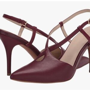 COLE HAAN Elegant Burgundy Women's Heels